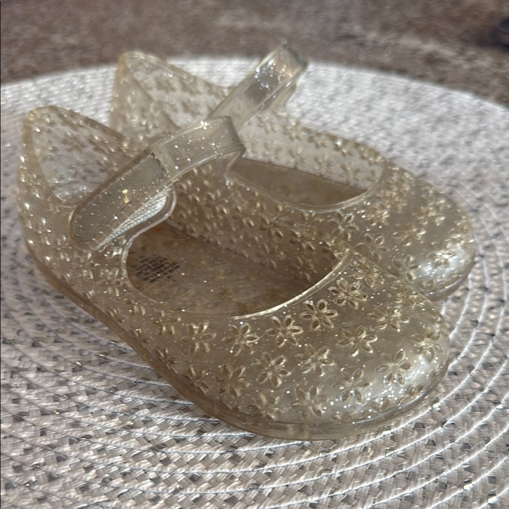 Kids Glitter Jelly Shoes